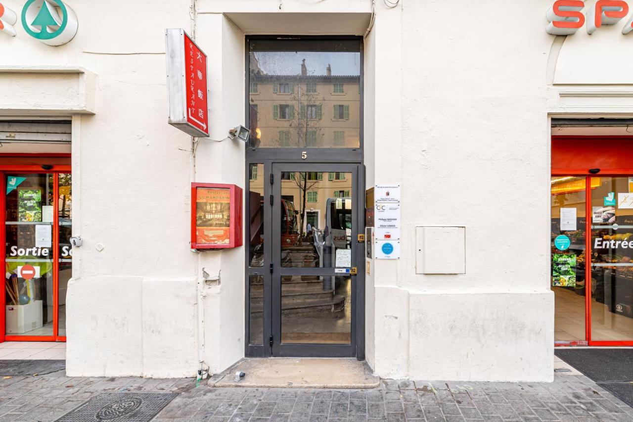 Studio Travel 24M2, 120M Vieux-Port ,Clim , Wifi ,Acces Autonome Avec Code Marseille Luaran gambar