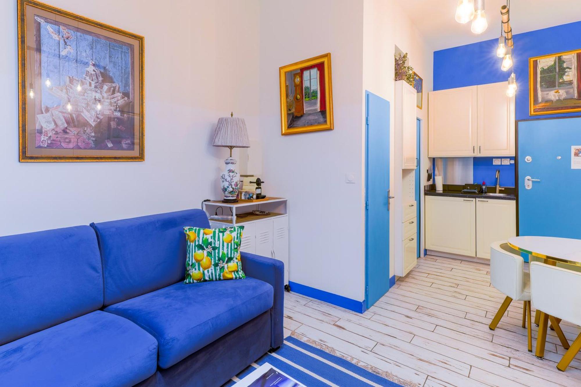 Studio Travel 24M2, 120M Vieux-Port ,Clim , Wifi ,Acces Autonome Avec Code Marseille Luaran gambar